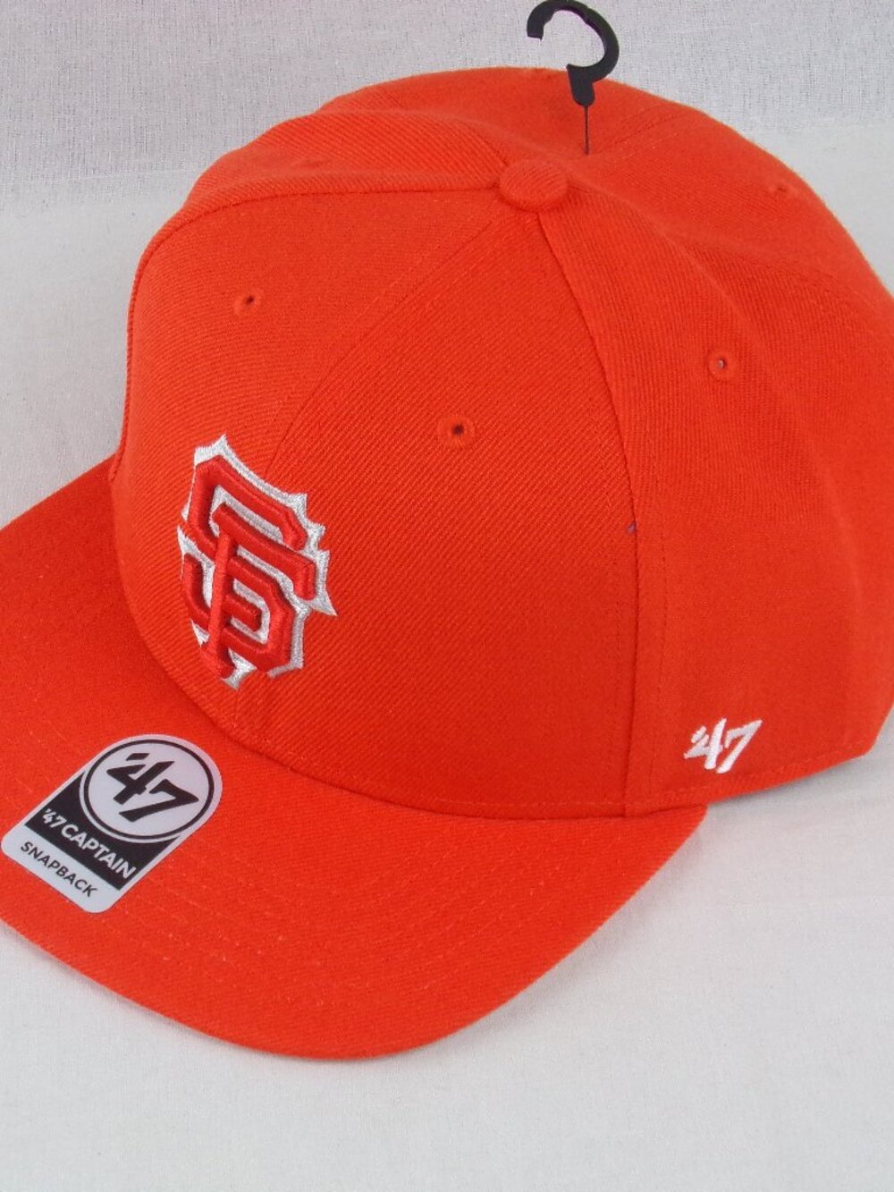 San Francisco Giants "47 Snapback Hat Orange MLB City Connect Captain 2021